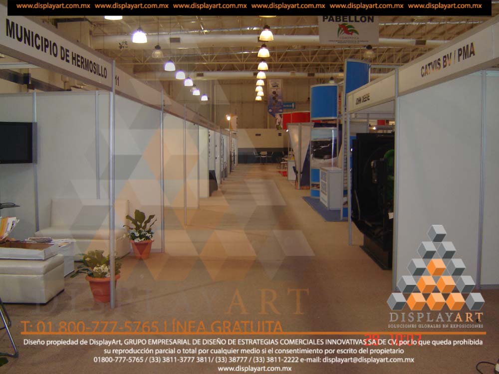 El Montaje Institucional DisplayArt va acompañado de una serie de valores agregados que representen grandes beneficios a los Comités Organizadores.