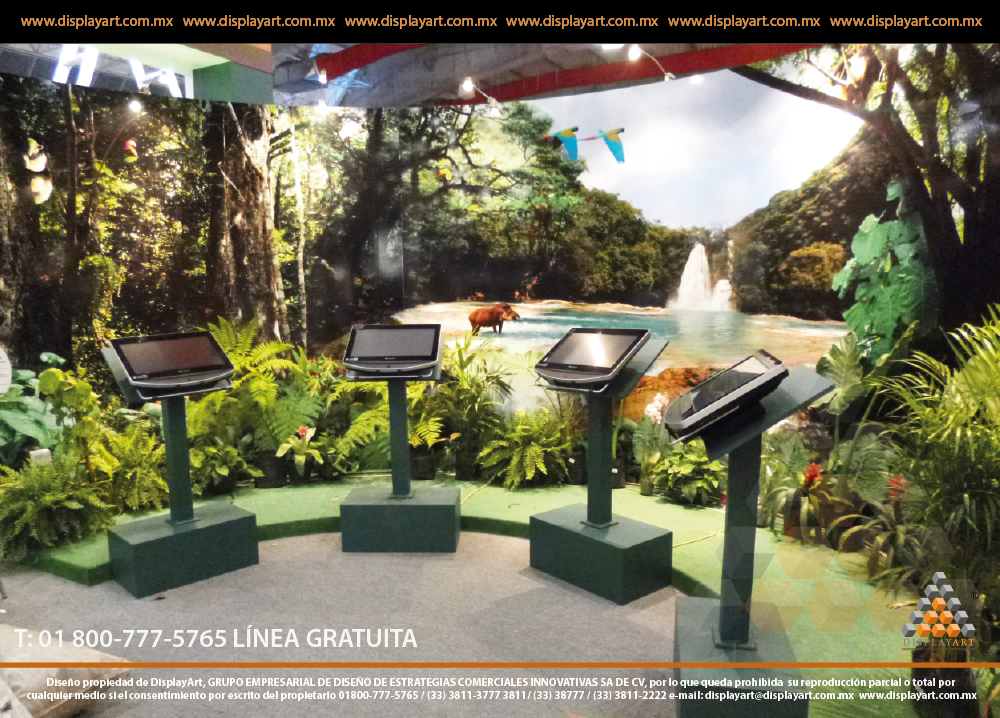 Los Kioscos Interactivos DisplayArt ofrecen una estrategia innovadora para dar a conocer un producto o servicio de manera dinámica.